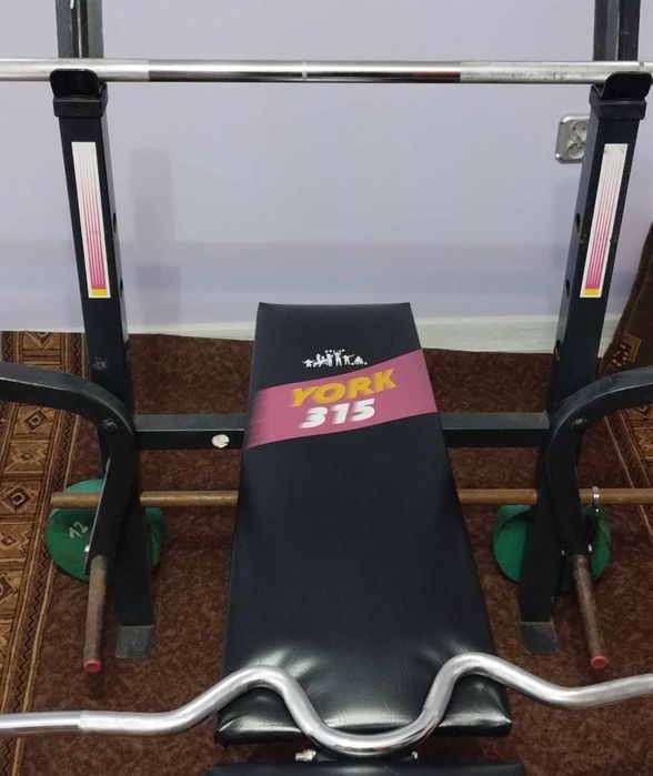 Sprzedam ławkę regulowaną z obciążeniem