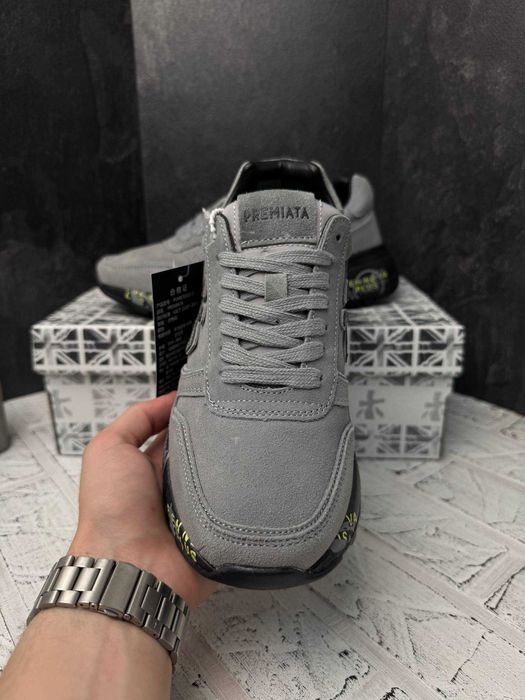 Кросівки PREMIATA Grey Black 43 (27.5 см) / 42 (26.5 см)