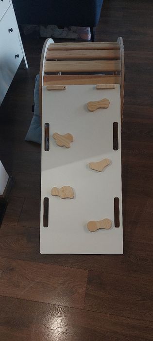 Bujak drewniany z poduszką woodforkids XL