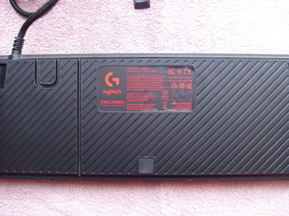 Klawiatura mechaniczna Logitech G413 Carbon