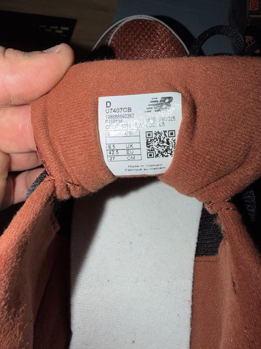 New Balance 740 Brązowe Sneakersy Miedziane