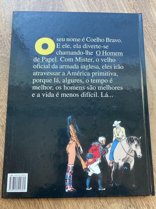 Banda desenhada O homem de papel - Manara