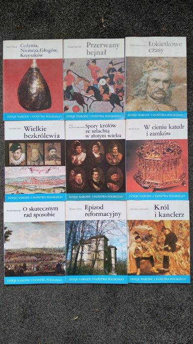 Książki Dzieje Narodu  i Państwa  Polskiego