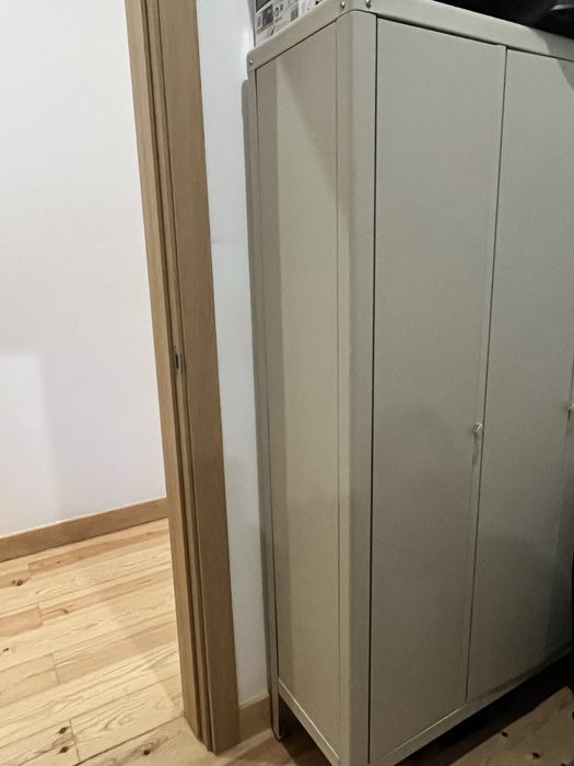 Armário, bege exterior/interior, 90x161 cm