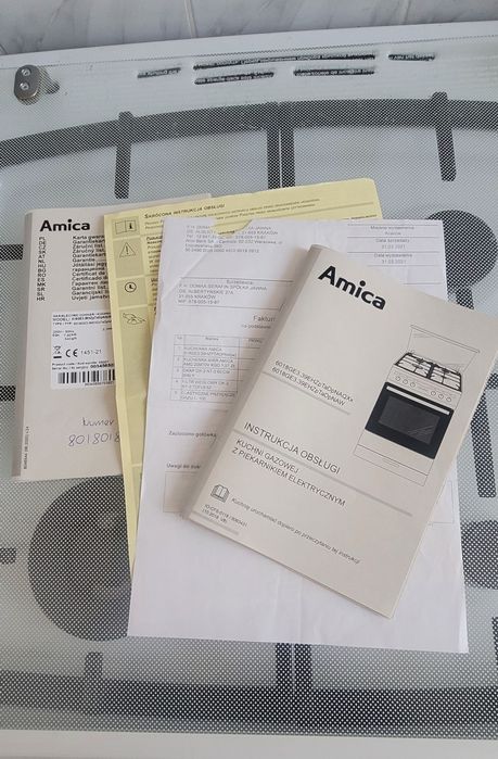 Kuchenka gazowa Amica