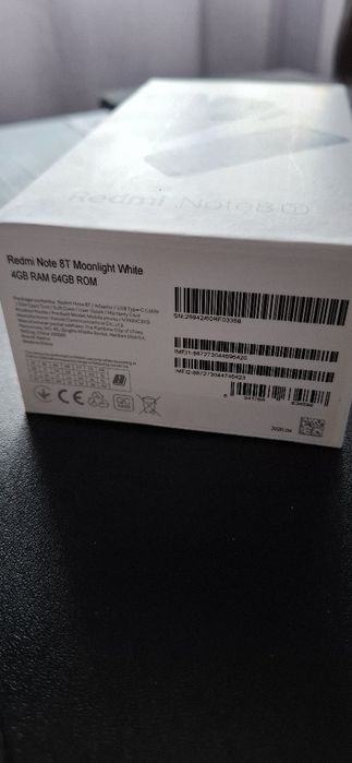 Xiaomi Redmi Note 8T Moonlight White 4G RAM 64 ROM