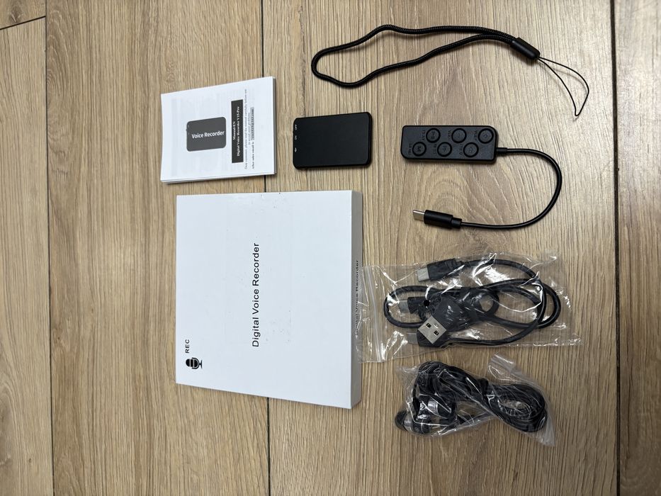 Dyktafon Vandlion V15 64GB z 35 Godzinami Nagrywania