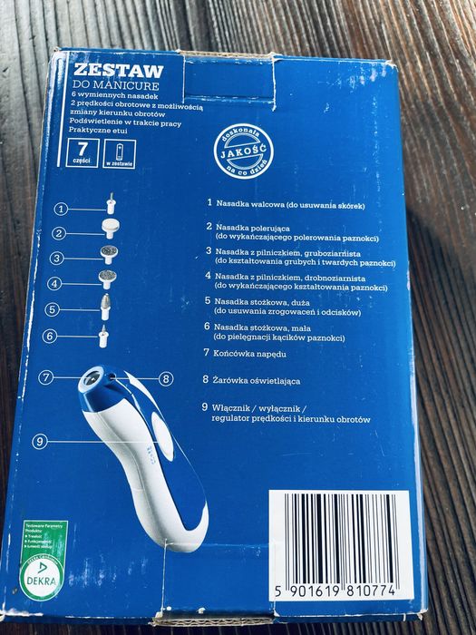 Nowy zestaw do MANICURE.