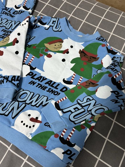 Костюм утеплений H&M реглан+штани 98/104 розмір