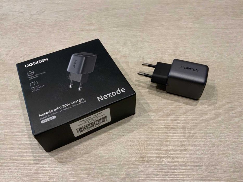 Carregador Rápido Ugreen Nexode 30W GaN (Novo)