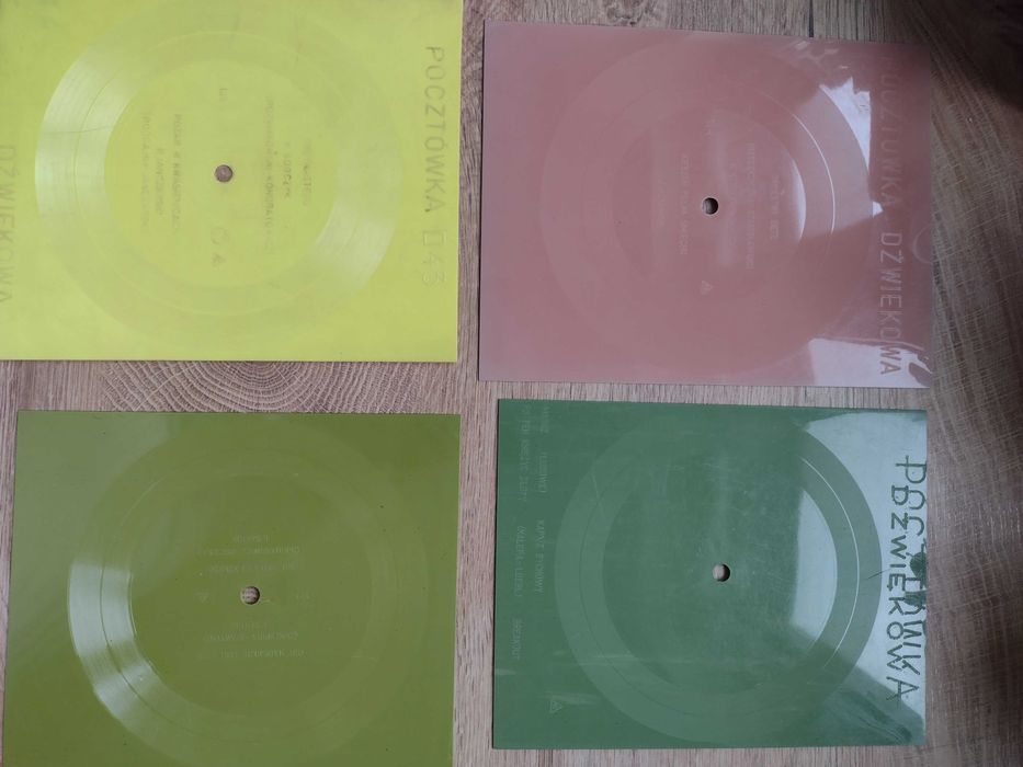 Pocztówki dźwiękowe z lat 70-tych