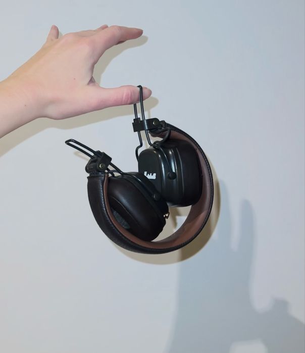 Навушники Marshall Major IV Bluetooth Brown бездротові накладні