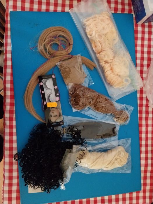 Conjunto de cabelos para bonecas423490097775923201