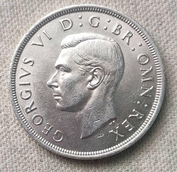 Великобританія 1 крона 1937р. "Коронація Георга VI". СРІБЛО. Оригінал.