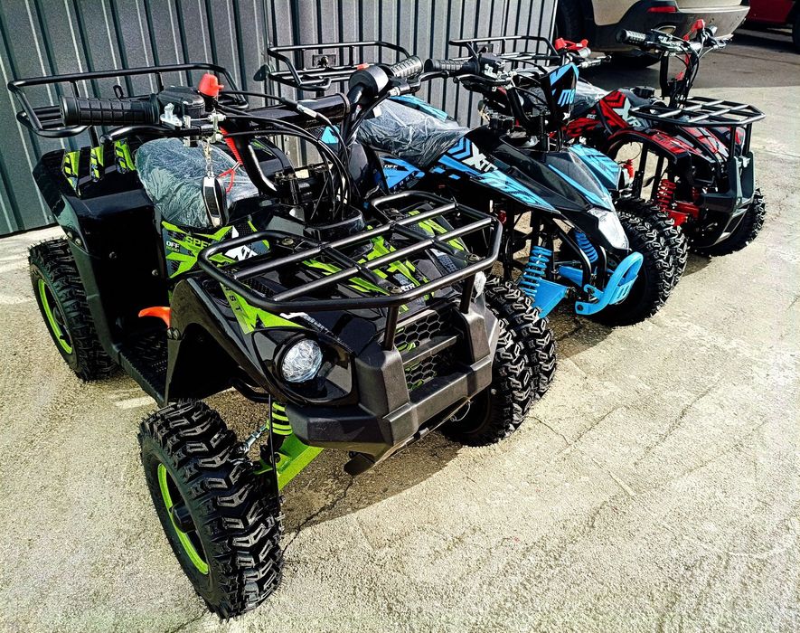 Нова поставка!. Бензин або Електроквадроцикл XTR 50cc та 1000w