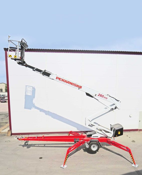 ОРЕНДА причіпного телескопічного підйомника Пекканіска Dino 260XTD