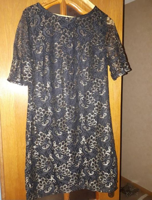 Платье нарядное гипюровое