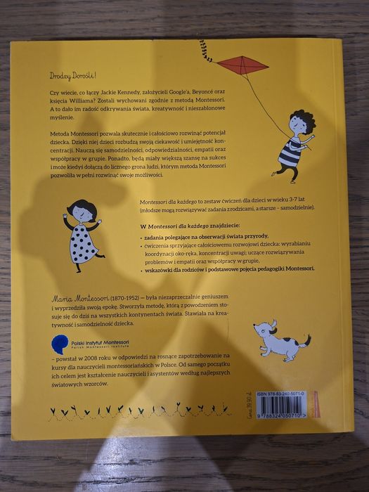 Książka Montessori dla każdego Polski instytut Montessori