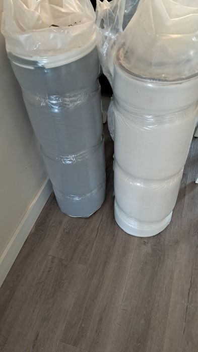 Cama Ikea - HEMNE
Cama indiv/dupla c/3 gav/2 colchões, branco/Åfjäll f