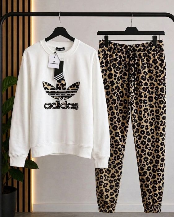 Komplet dresowy damski panterka M