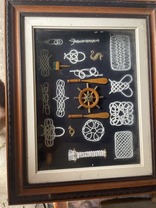 Quadro Nós de Marinheiro 0,55*0,45 m