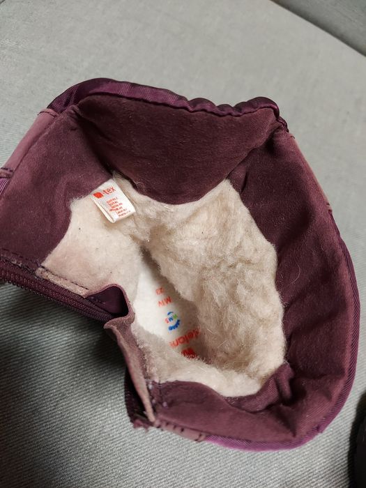 Kozaki Elefanten Tex roz.23 skóra, wełna, wodoodporne
