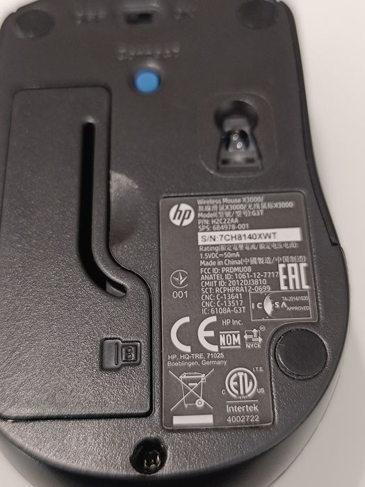 Rato HP sem fios