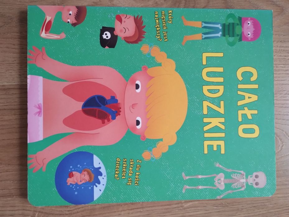 Ciało ludzkie - książka dla dzieci