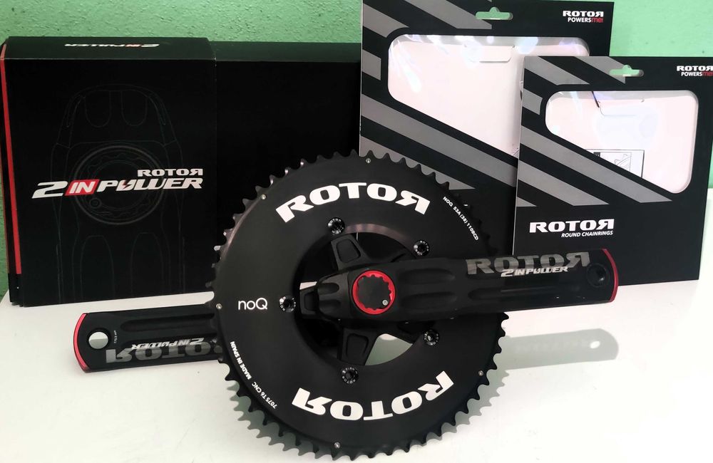 ROTOR 2INPOWER DM Medidor de Potência 172,5mm 30mm 53/38 - usado