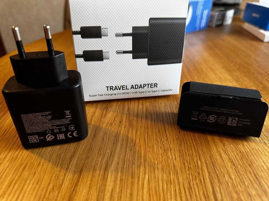 Зарядний пристрій для Samsung 45W + Кабель Type-C швидка зарядка