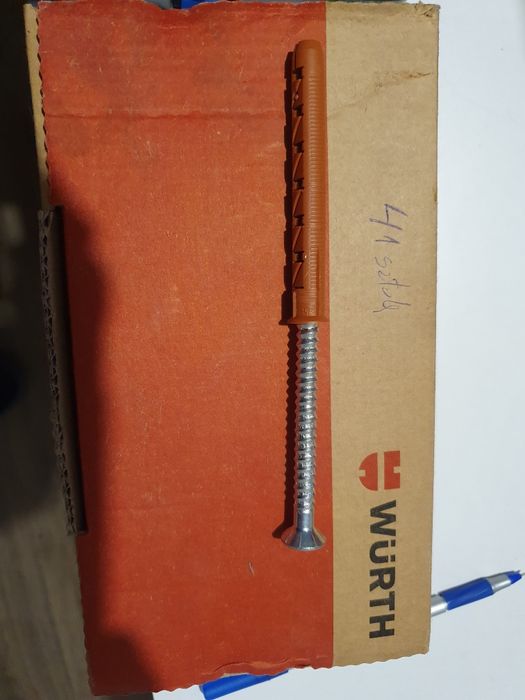 Würth Kołki montażowe 10x80