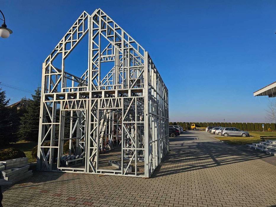 Domek całoroczny STODOŁA 47,4m2 na konstrukcji stalowej