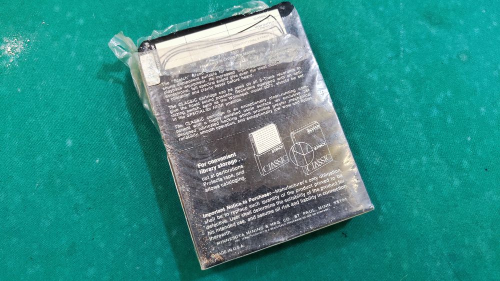 Scotch 8 Track Cartridge