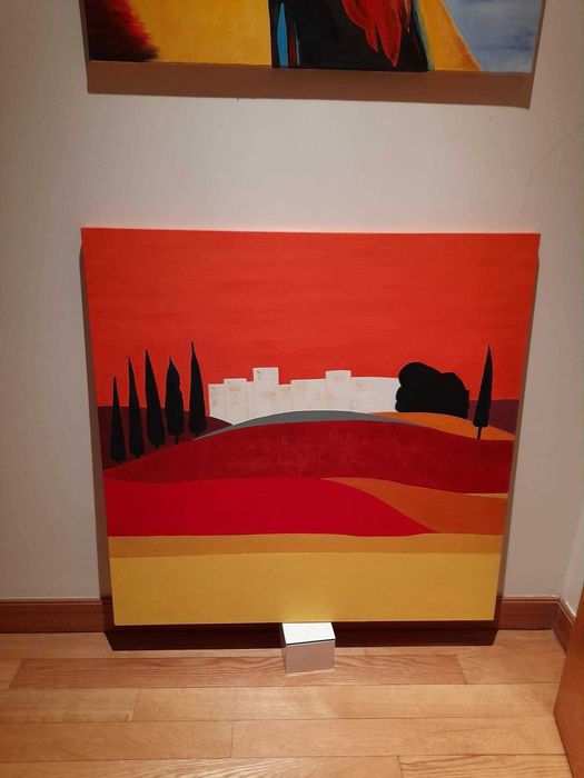 Quadro a óleo 80X80