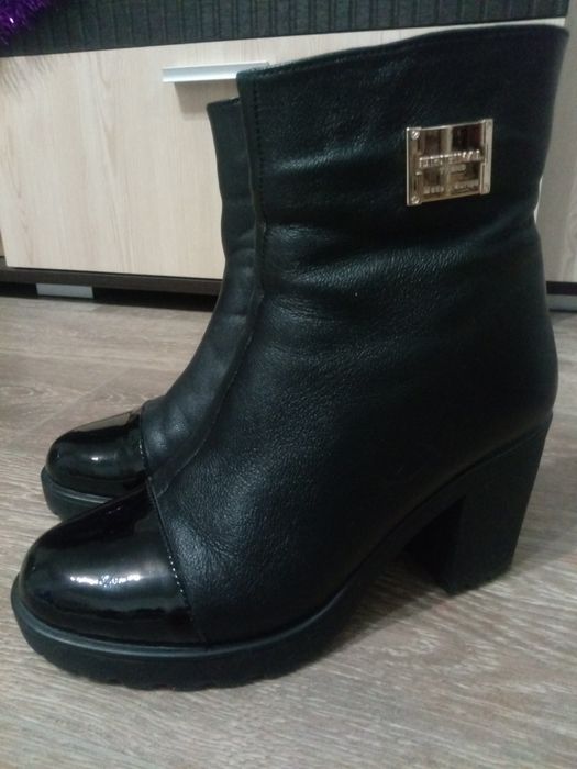 Полусапожки шкіряні