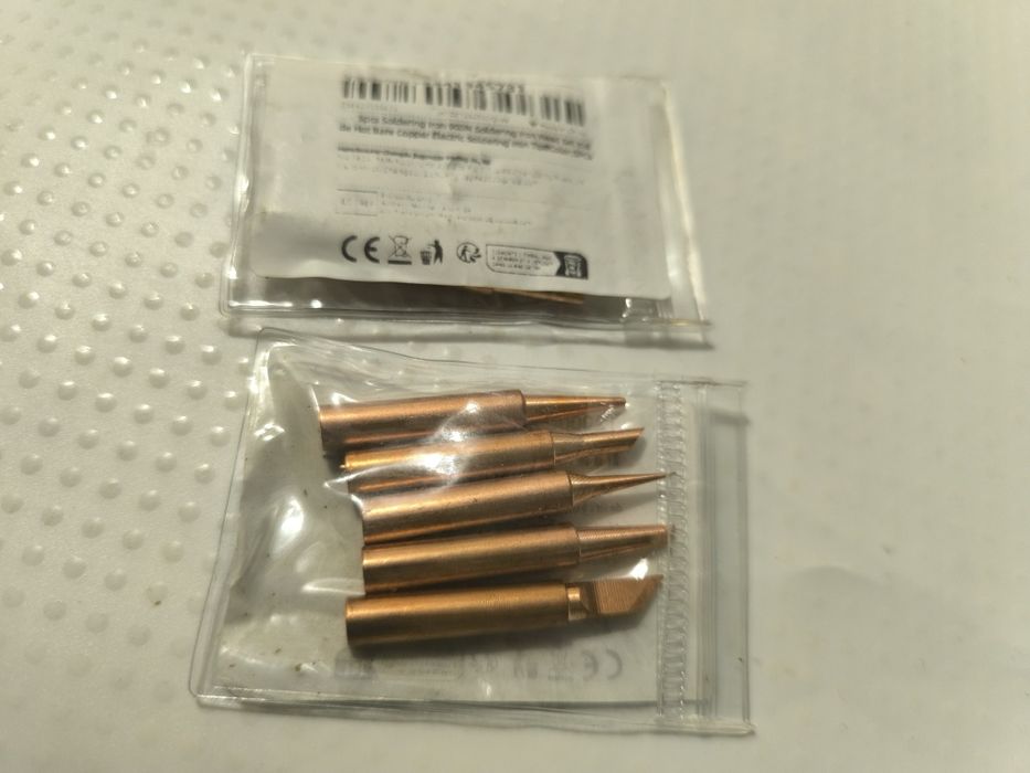 Мідні жала до паяльника,комплект