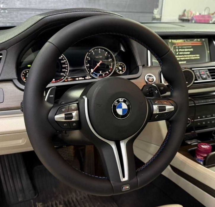 ‼️ BMW M Sport M Style Кермо Шкіряний Спортивний Руль для F20 F21 F23 F30 F31 F32 F33 F36 F10 F11 X3 F25 X5 F15