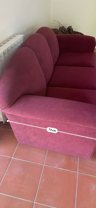 Sofas três  peças