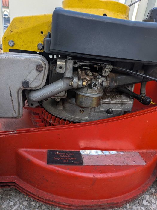 Cortador de Relva a Gasolina Outils WOLF – A Funcionar