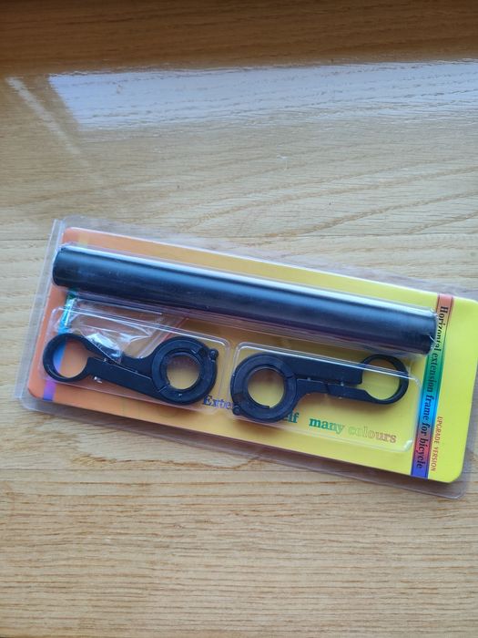 Uchwyt wspornik przedłużający kierownicę 20cm