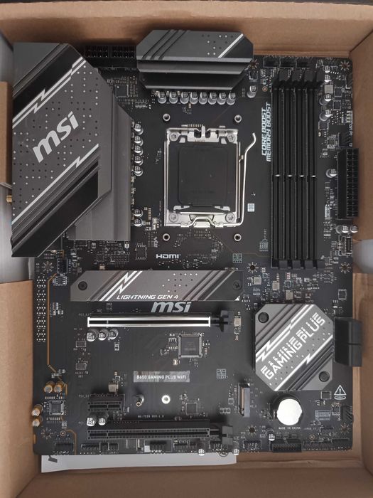 msi b650 gaming plus wifi mais caixa pc