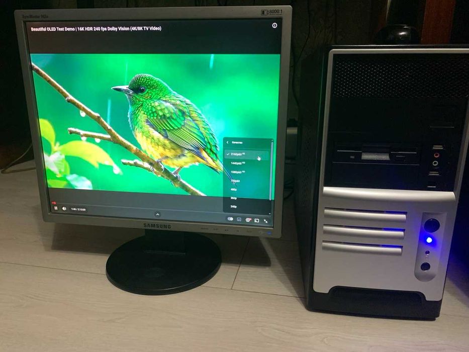 Персональный компьютер, настольный Пк 4 ядра 4 потока, 10гб ОЗУ