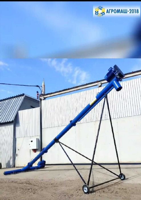 Шнек Ø159*6м*380В,транспортер, протравитель, шнековый навантажувач