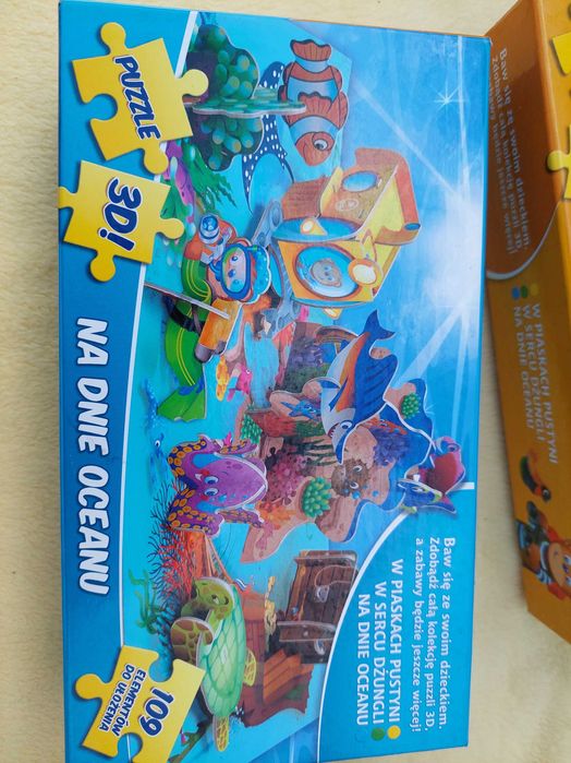 Puzzle 3D oraz puzzle tradycyjne
