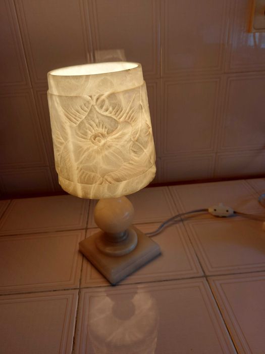 Stone Bedroom/Living Room Lamps