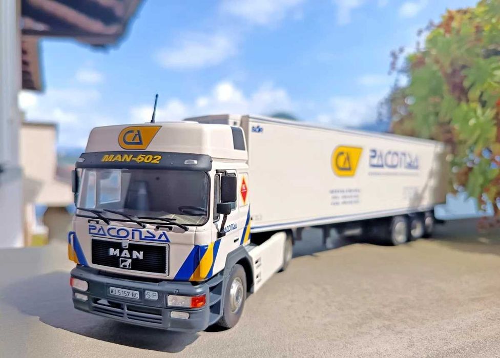 MAN 19.502 c п/п  (1991) - Camiones y autobuses #77 (Испания) - SALVAT