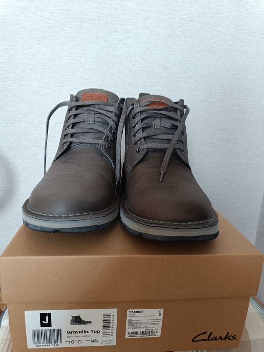 Ботинки мужские Clarks 44 размер весна-осень