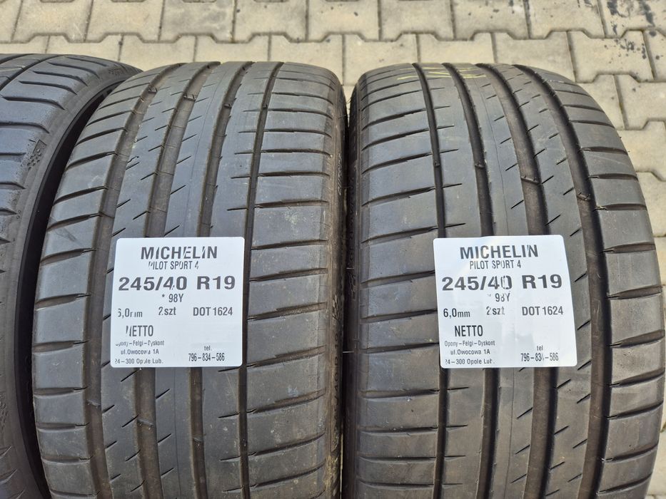 Opony Michelin 245 40 R19