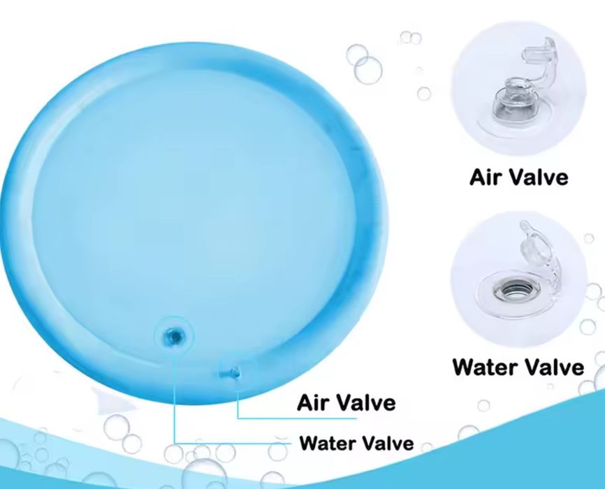 Tapete insuflável sensorial com água 100cm [Novo]