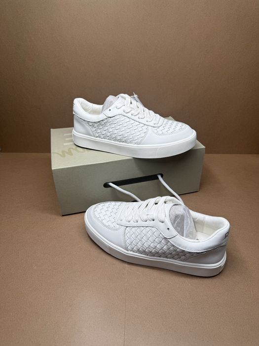 Sam Edelman I0045L1100 białe skórzane sneakersy damskie 36,5